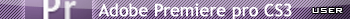 Adobe Premiere Pro CS3 user