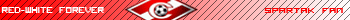 Red-white forever! Spartak fan.