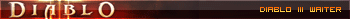 Diablo III waiter