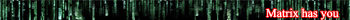 Matrix has you